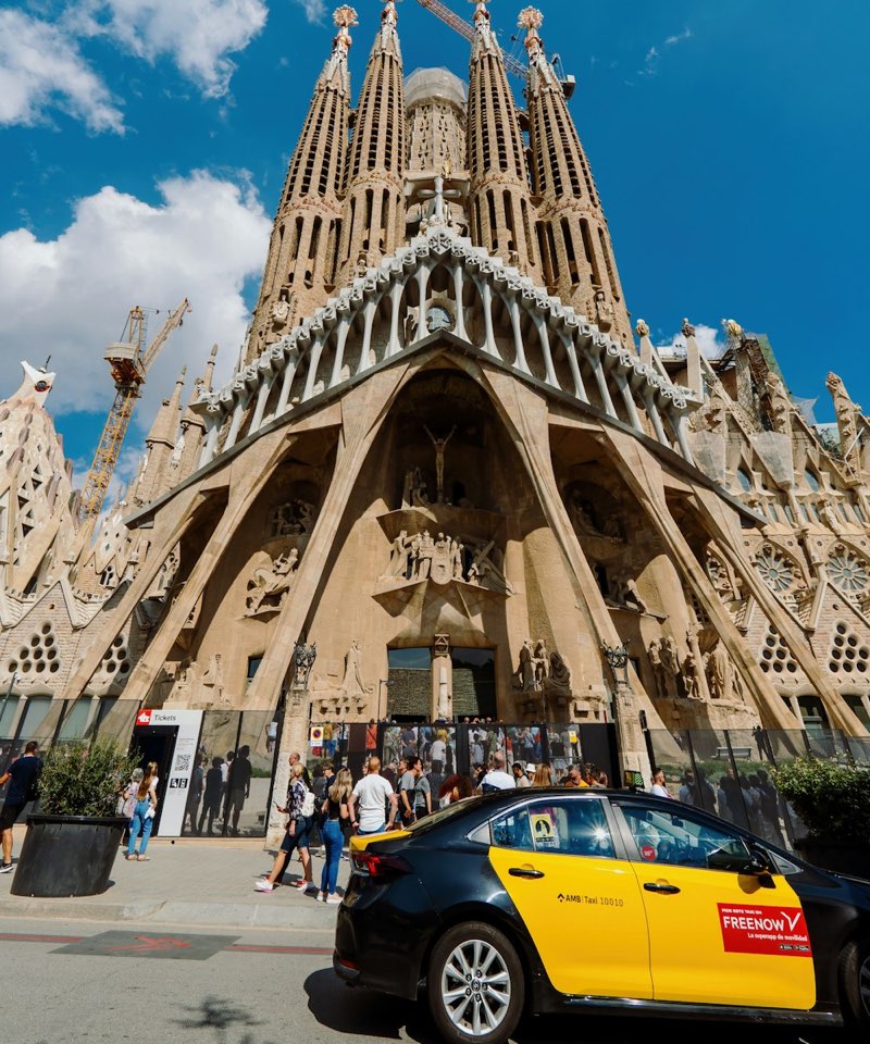 The Sagrada Família in Barcelona