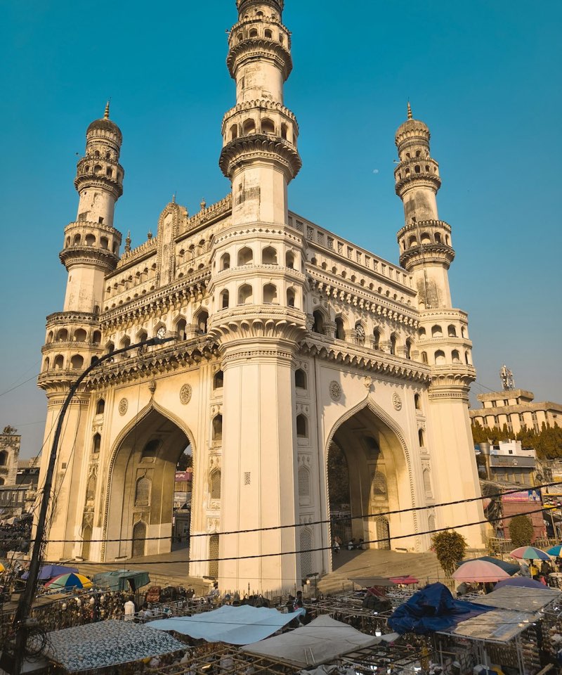The Charminar in Hyderabad